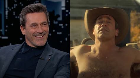 john ham naked|Jon Hamm gives a detailed breakdown of his naked Fargo scene